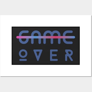 It's Game Over Posters and Art